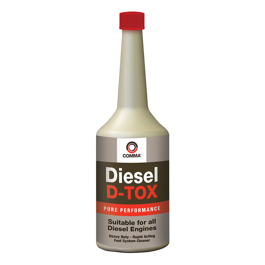 400ml pack of Comma diesel D-TOX fuel additive